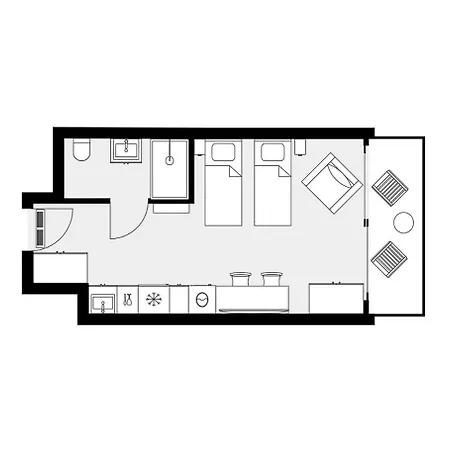 Urban Global Premium, 11th Floor, No 14, Free Garage, Self Check-in, No Deposit * Katovice